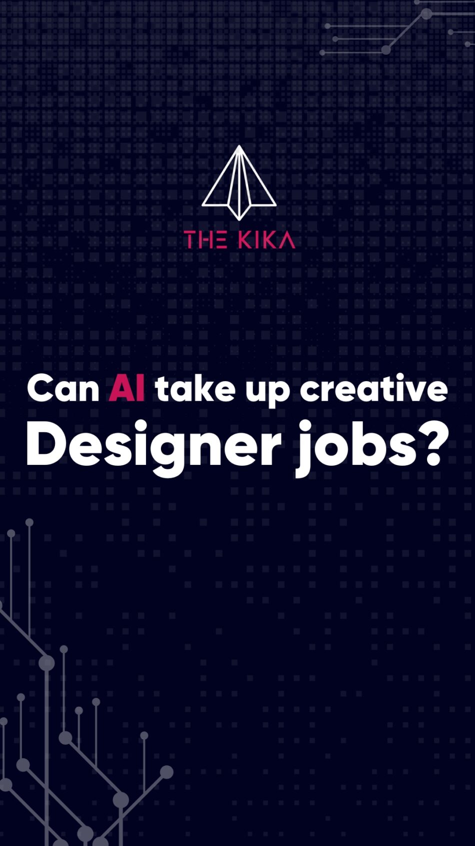 Can AI take up creative designer jobs?