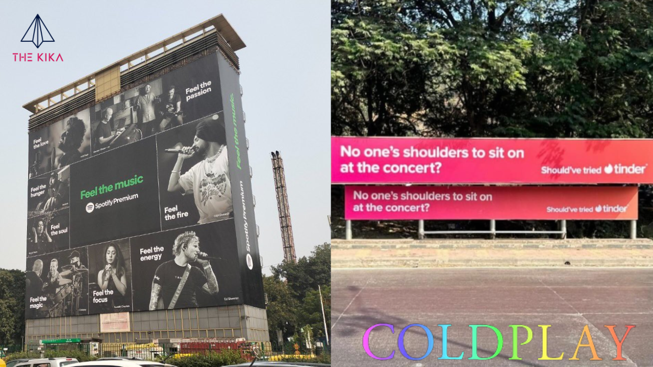 Outdoor Advertising coldplay